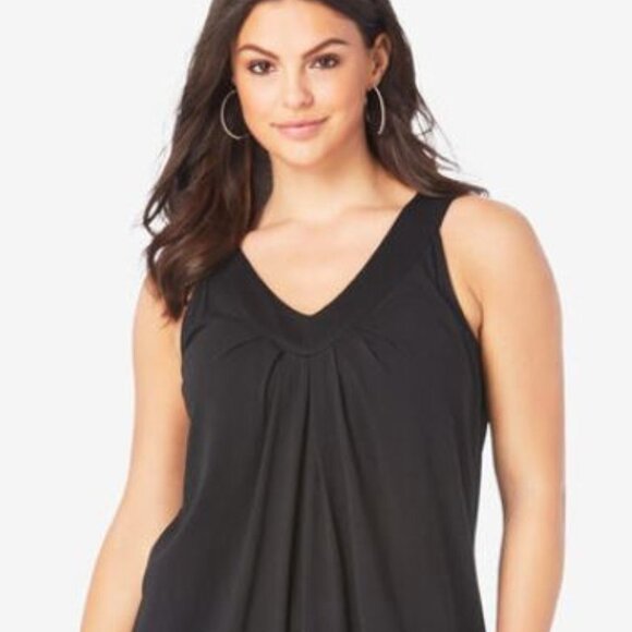 Roaman's Black Tank Top - Picture 7 of 8